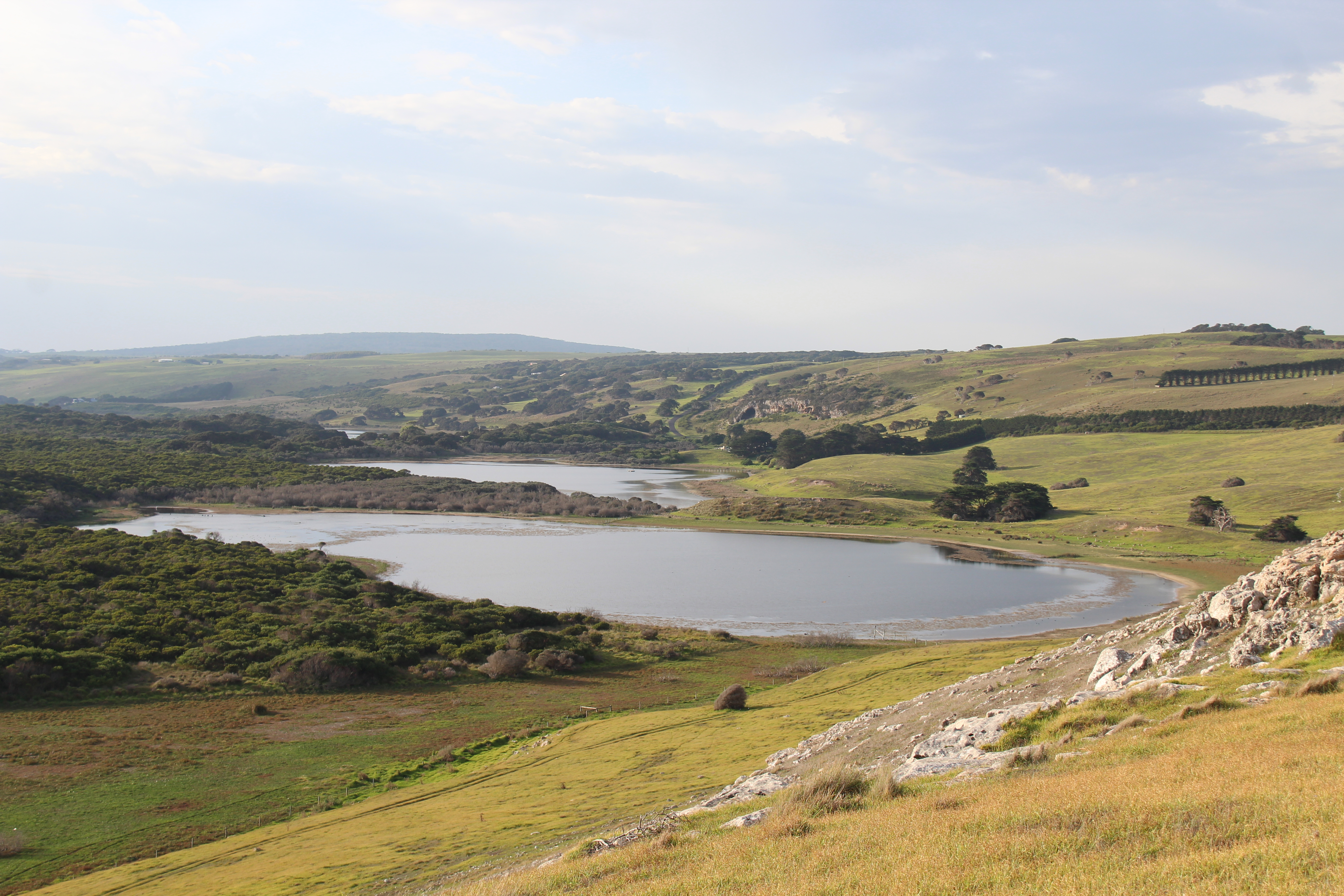 Bridgewater Lakes Discovery Bay Road lookout